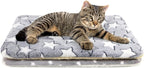 2 Pack Cat Blanket for Indoor Cats Ultra Soft and Warm Calming Cat Bed Fleece Pet Mat for Anxiety and Stress Washable Kitten Blanket - Image 11
