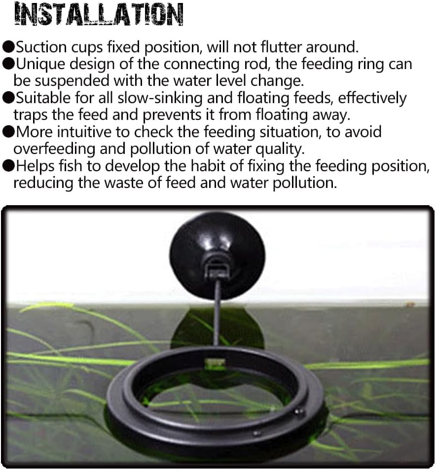 Dbeans Flourithing aquarium accessory preventing food from drifting into the tank filter
