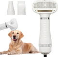 Raiwav 3-in-1 pet grooming dryer brush front view