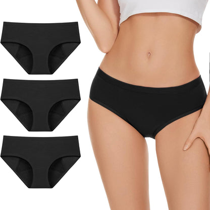 Allbase women high absorbency leakproof period underwear front view