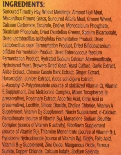 Zoo Med premium long stem fiber pellets for Russian and Sulcata tortoises