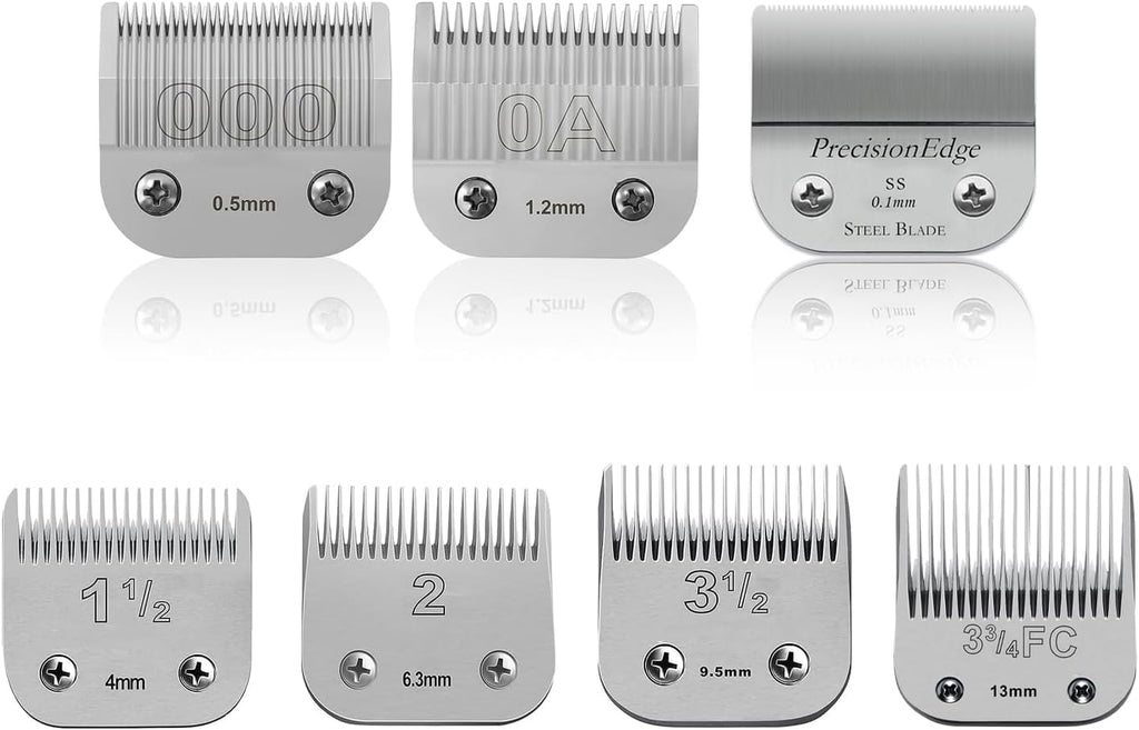 Ruzros professional grade hair clipper replacement parts demonstrating rust proof build quality.