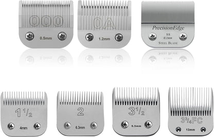 Ruzros professional grade hair clipper replacement parts demonstrating rust proof build quality.