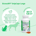 USA imported premium Omega 3 free fatty acid softgels for dogs over 30 pounds