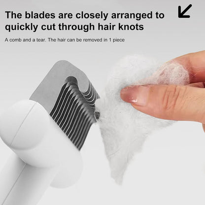 Hobbyhub grooming comb for effective daily coat maintenance