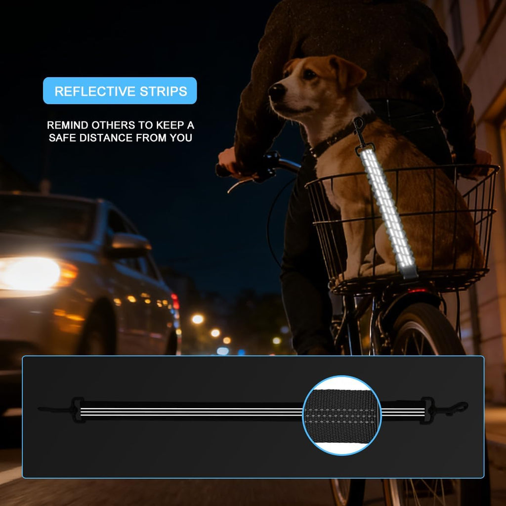 Metal clips on Mattisam bike seat belt for secure attachment
