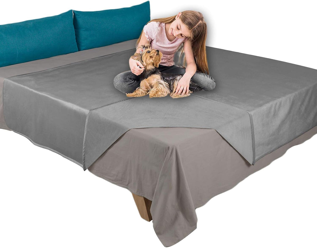 Durable hair resistant pet protector blanket for premium home furniture care.