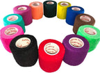 Vet Wrap Wrap Tape (Teal with Paw Prints) (2 Pack) (2 Inch x 15 feet) Self Adhesive Adherent Adhering Cohesive Flex Self Stick Bandage Grip Roll Dog Cat Pet Horse - Image 14