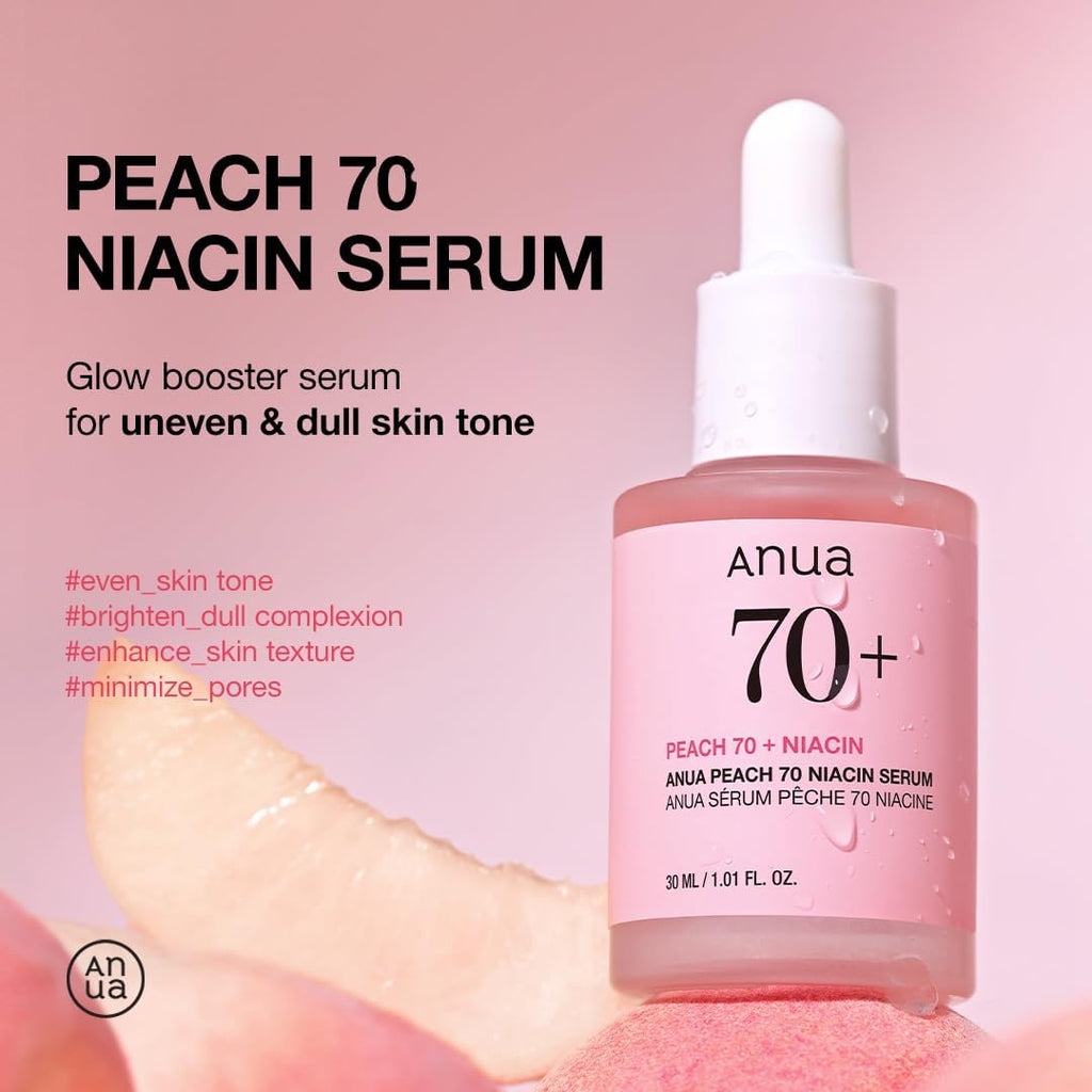 Anua Peach 70 Niacinamide Serum, 1.01 fl.oz - Image 3