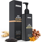 Spartan root activator conditioner front view hair thickening