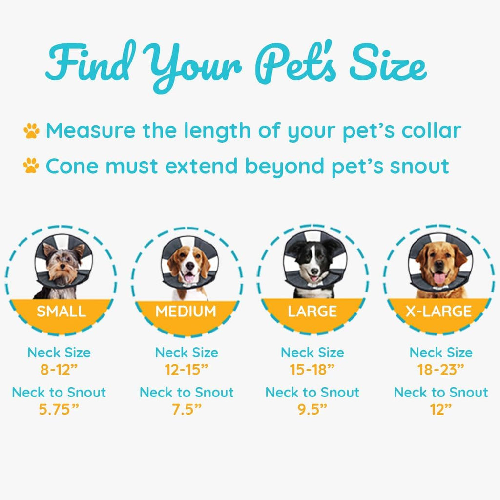 ZenPet adjustable soft recovery e-collar laid flat showing canvas material