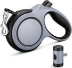 Lifestyle shot of large dog using Segarty retractable leash