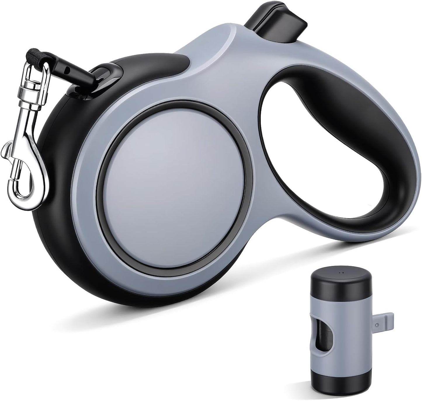 Lifestyle shot of large dog using Segarty retractable leash