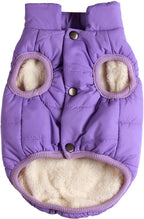JoyDaog 2 Layers Fleece Lined Warm Dog Jacket for Puppy Winter Cold Weather,Soft Windproof Small Dog Coat,Green M - Image 10