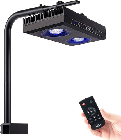 Smatfarm G5 95W LED coral reef aquarium light front view
