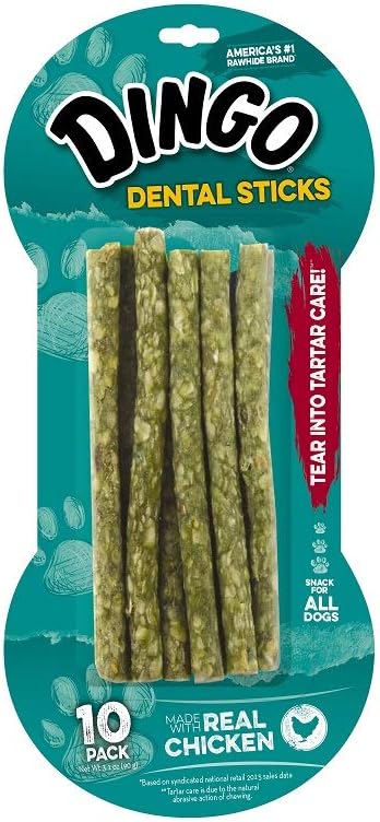 Dingo Dental Sticks 48 Count, Natural Chewing Action Helps Clean Teeth - Image 9
