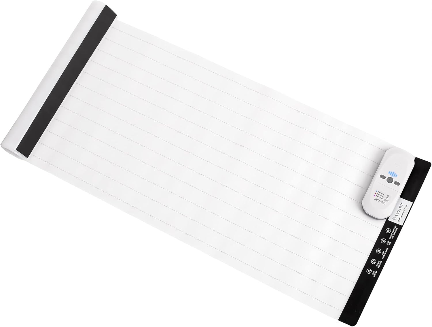 SVD.PET Pet Training Mat with Tester, 22" X 16", Scat Mat for Cats, Dogs Electronic Repellent Shock Mat for Indoor, 3 Training Modes, 5 Levels, Pet Safe Mode (White Controller) - Image 13