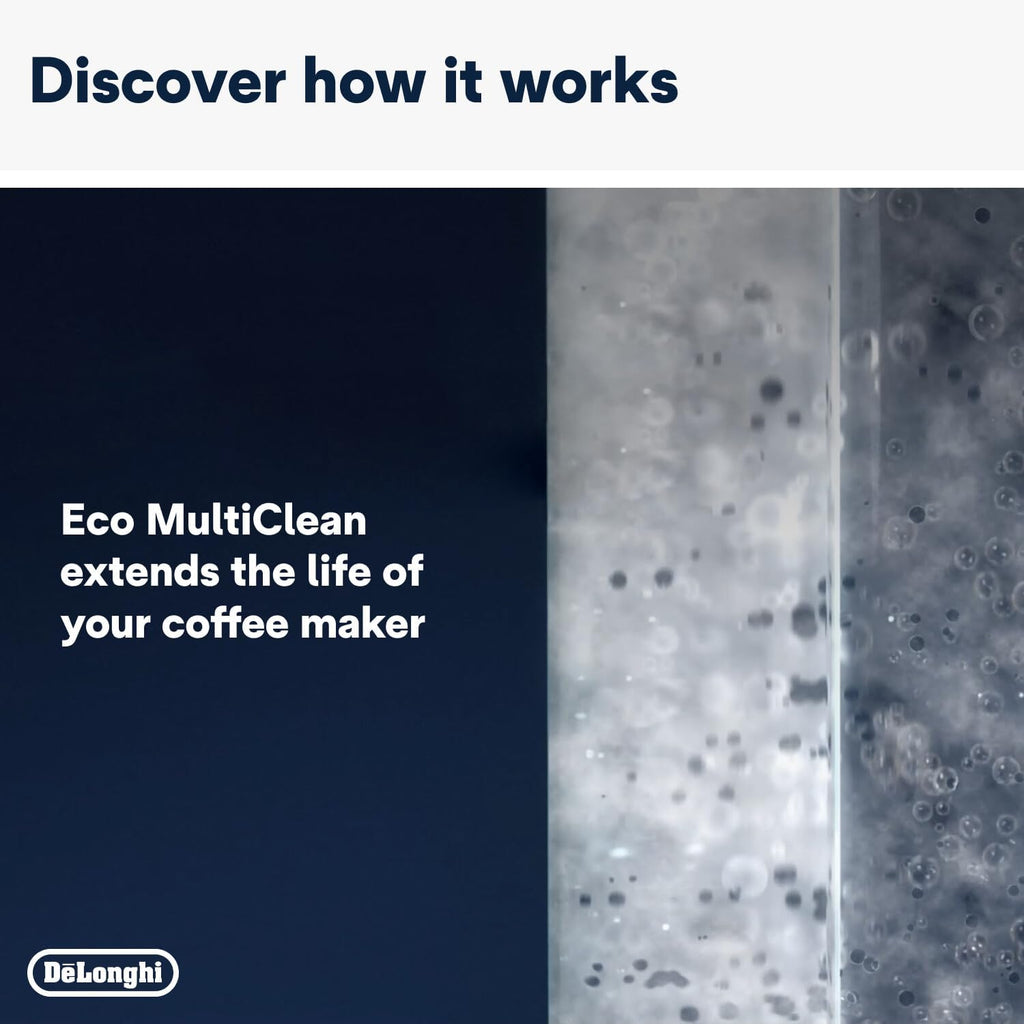 De'Longhi EcoDecalk Descaler, Eco-Friendly Universal Descaling Solution for Coffee & Espresso Machines, 2-Pack (1 use per pack) - Image 5