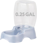 Petmate Pet Cafe Cat and Dog Gravity Water Dispenser - Water Bowl for Cats and Dogs, USA Made, 0.75 GAL, Pearl Gray - Image 9