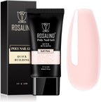 Rosalind soft pink poly nail extension gel tube front view packaging