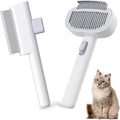 Lgyjqtcmg pet grooming combo brush front view