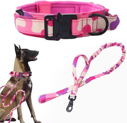 Xqpetlihai heavy duty dog collar side profile