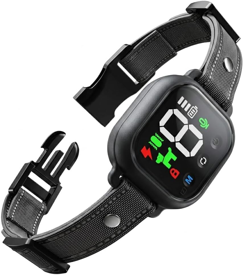 CBDYWVR Noobark smart anti-bark collar front view