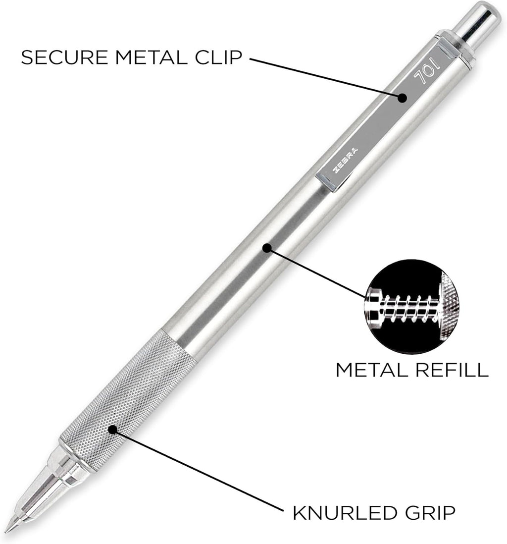 Zebra Pen professional grade office stationery packaging for the single pack variant.