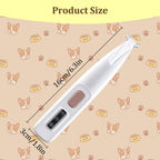 Mcbazel premium imported pet micro precision clipper packaging and contents view