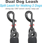 Mycicy dual dog walking lead splitter for two medium dogs over forty pounds