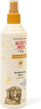 BURT'S BEES FOR PETS Deodorizing Spray for Dogs, Manuka Honey & Charcoal, Reduces Odor Between Baths, 95%+ Natural Origin, No Artificial Fragrance, Sulfates or Colorants, Milk & Honey Scent, 10 Fl Oz - Image 9