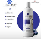 Ultra-hydrating blueberry pet shampoo for coat enhancement