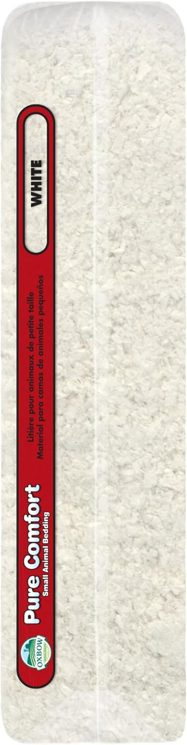 Oxbow Pure Comfort Small Animal Bedding, Odor & Moisture Absorbent Litter for Bunny Litter Box, Low Dust Bedding for Guinea Pig Cage, White Paper, 36 Liter Bag - Image 10
