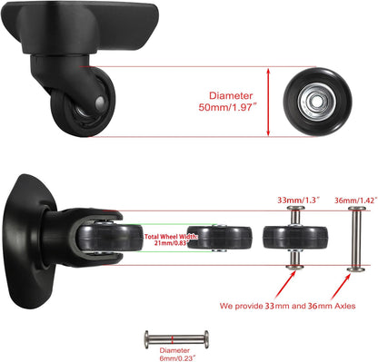 Side profile of OwnMy replacement wheels illustrating the 18mm rim width measurement.