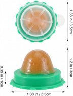 Balacoo catnip candy lollipop treats being sealed with the rotating transparent cap for clean storage