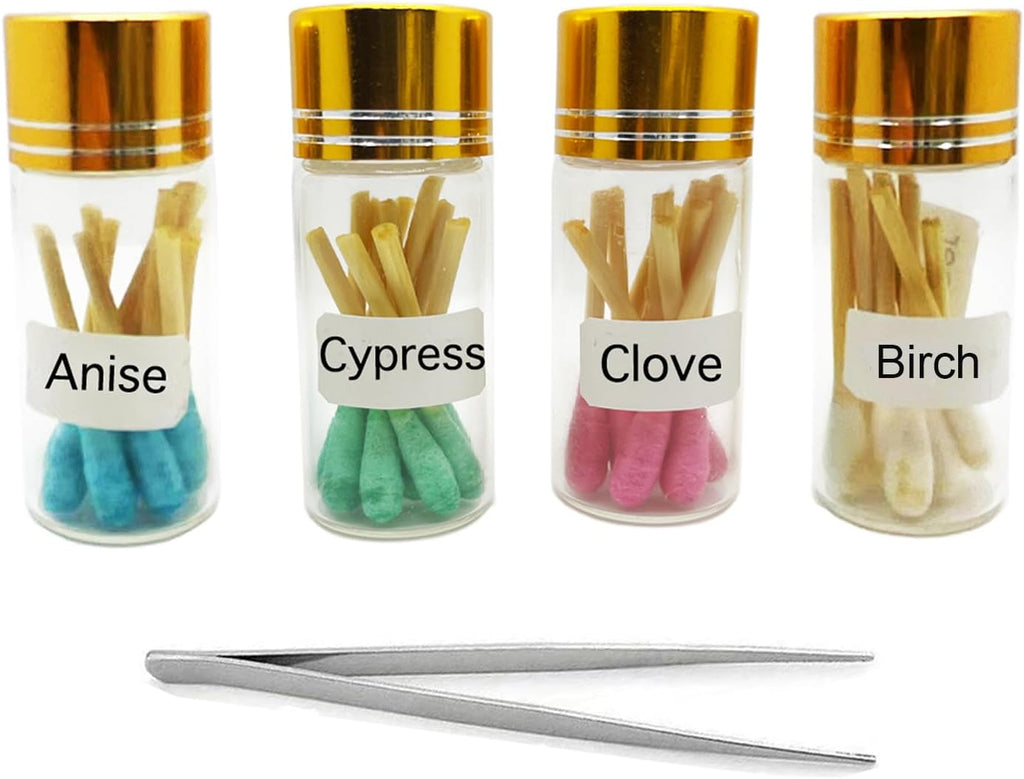 Dog nose work starter kit with scent jars and training tools