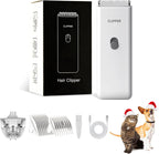 Prowerful Home Professional Dog Grooming Kit Clipper Low Noise USB Rechargeable Gifts for Dog Cat Black,TS006 - Image 9