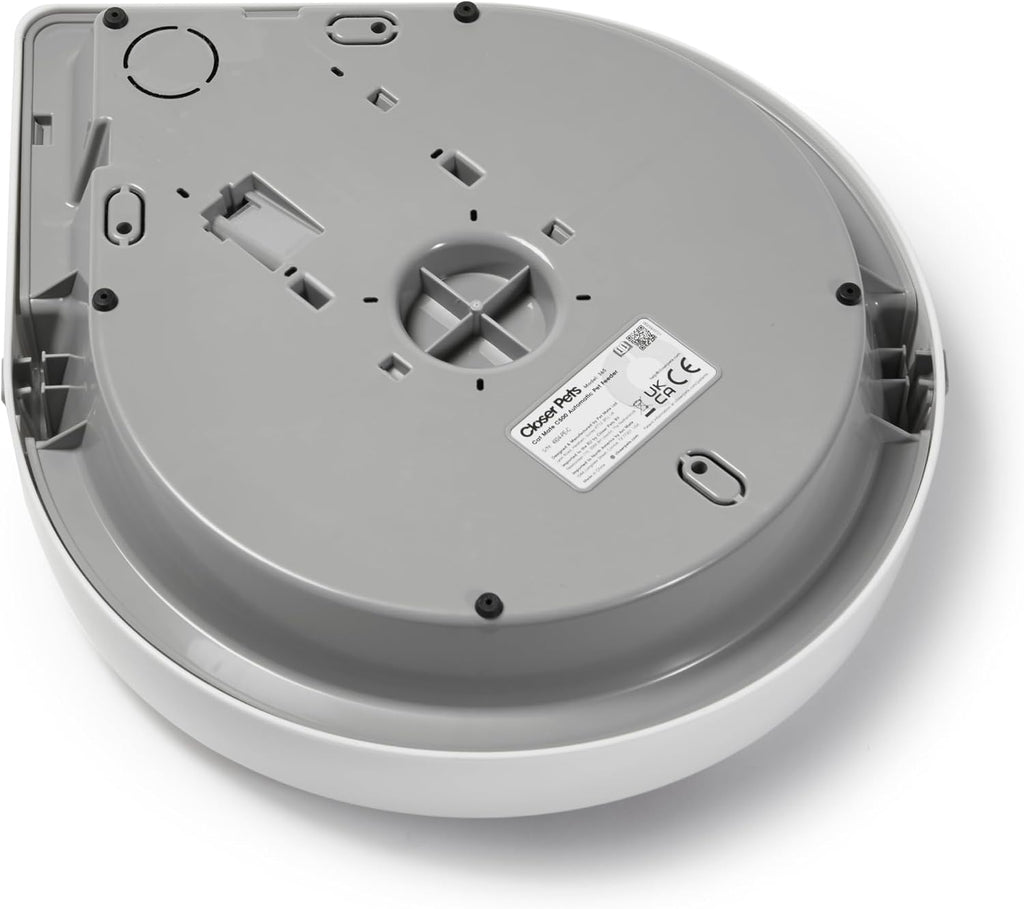 Cat Mate C500 Automatic 5 Bowl Digital Timer-Controlled Pet Feeder - for Cats and Small Dogs, Wet or Dry Food, Includes Twin Ice Packs, 5 Meals Up to 0.73 lb Each, White - Image 9
