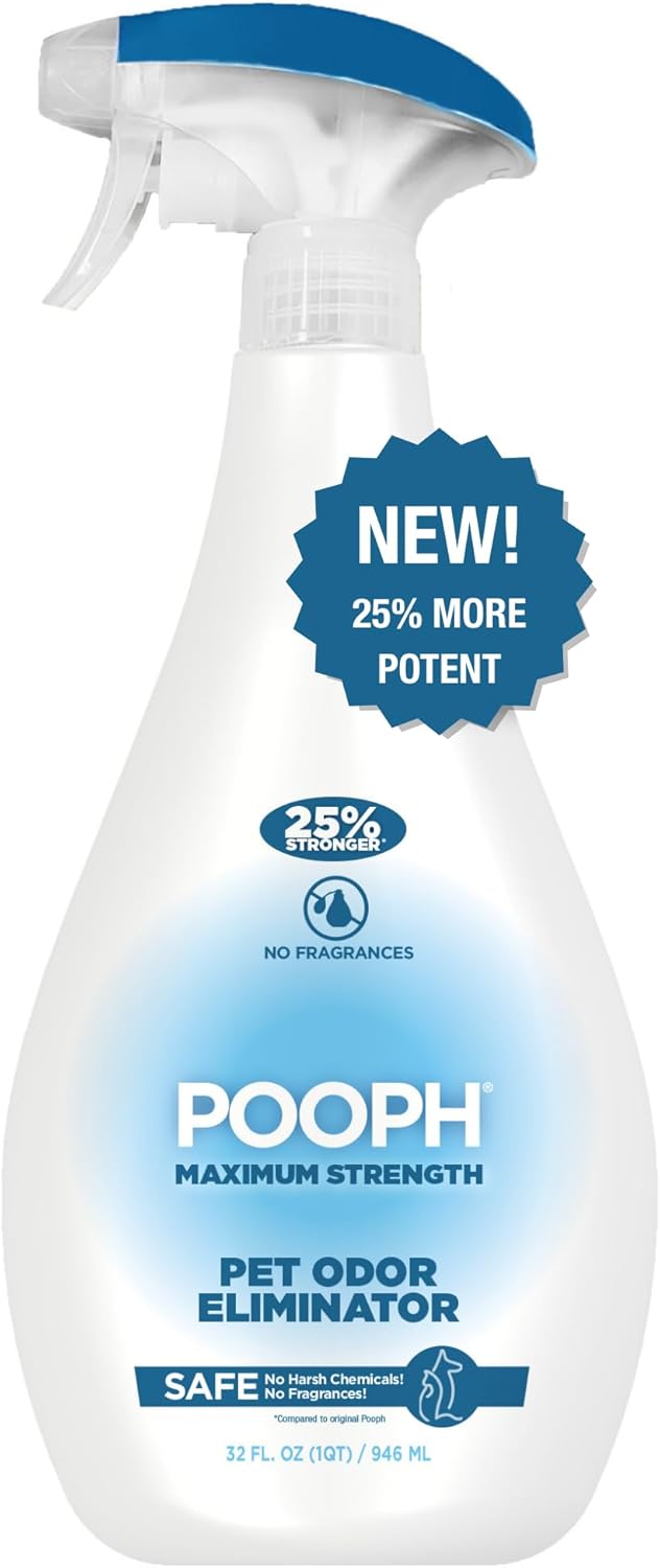 Pooph Pet Odor Eliminator, 32oz - Eliminates Odors at the Molecular Level, Dogs, Cats, Freshener, Eliminator, Urine, Poop, Pee, Deodorizer, Nature's, Puppy, Fresh, Clean, Furniture, Potty - Image 11