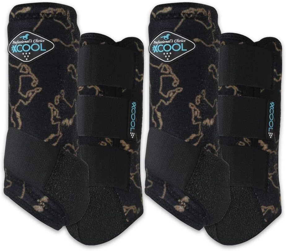 Professional's Choice 2XCOOL Sports Medicine Horse Boots | Protective & Breathable Design for Ultimate Comfort & Durability in Active Horses | Value 4 Pack - Image 11
