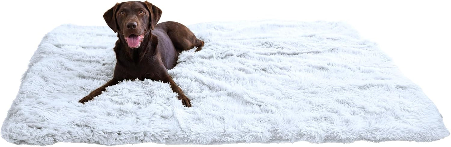 Best Friends by Sheri Calming Shag Dog Blanket - Ultra Soft Faux Fur Pet Throw, Anxiety-Relief, Lightweight Warm Bed Cover for Dogs and Cats, Machine Washable, Taupe, 30" x 40" - Image 10