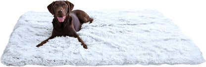 Best Friends by Sheri Calming Shag Dog Blanket - Ultra Soft Faux Fur Pet Throw, Anxiety-Relief, Lightweight Warm Bed Cover for Dogs and Cats, Machine Washable, Taupe, 30" x 40" - Image 10