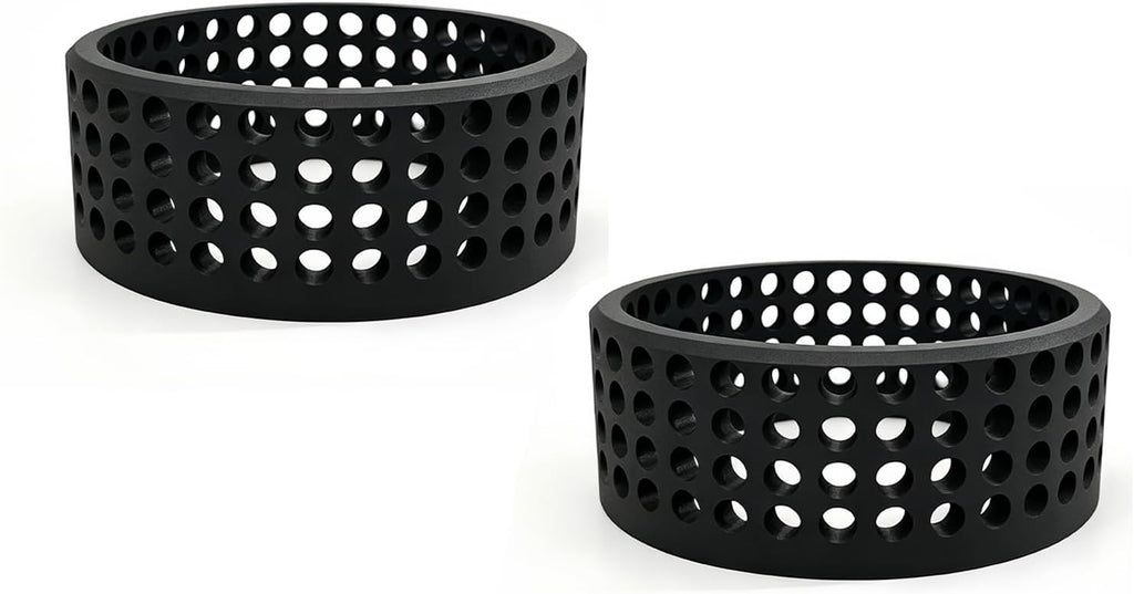 Chriss Aquatic Design Anemone Guard front view black protective intake cover for aquarium wave maker pump