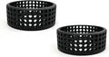 Chriss Aquatic Design Anemone Guard front view black protective intake cover for aquarium wave maker pump