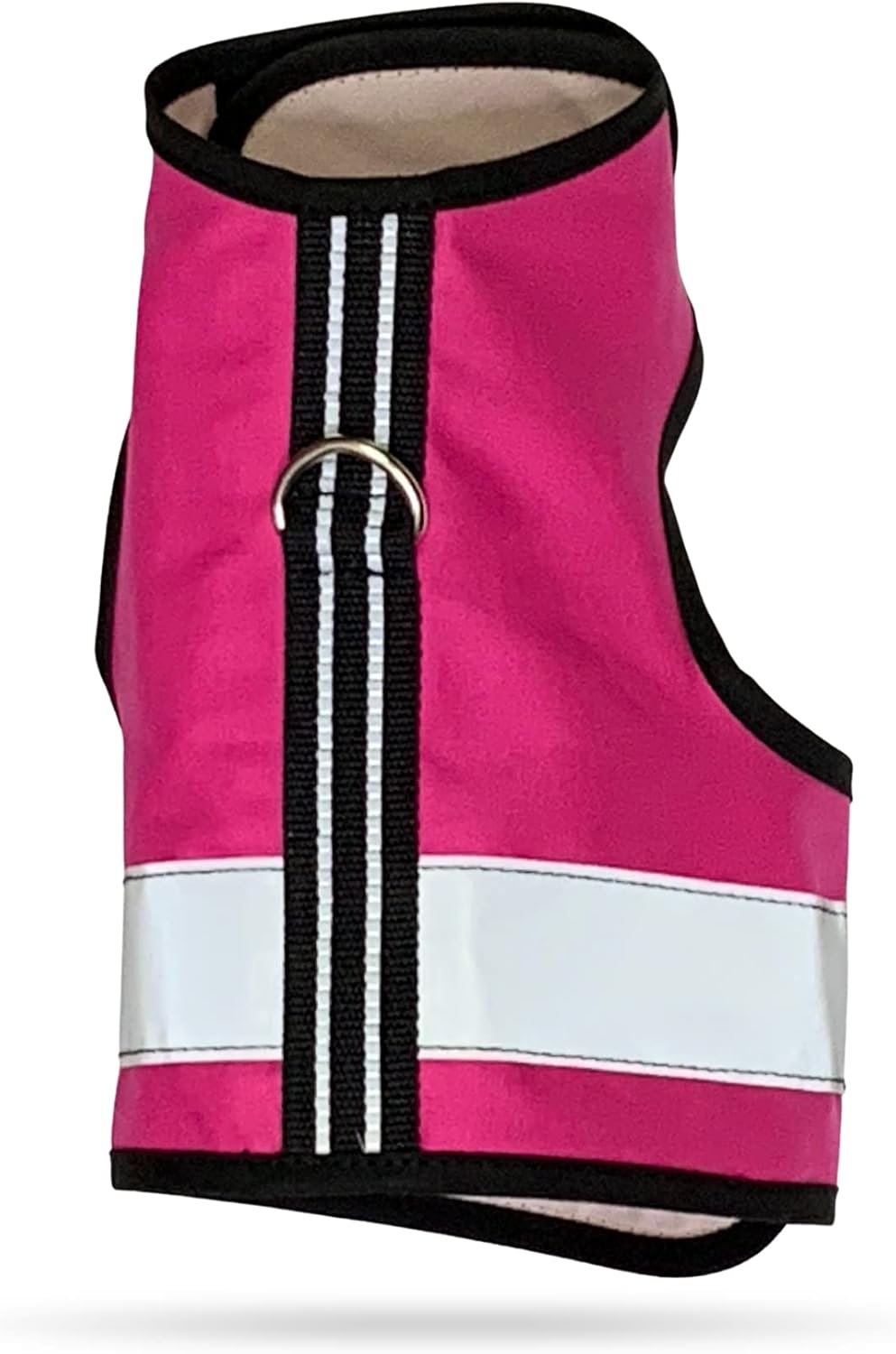Kitty Holster Reflective Cat Harness - High-Visibility Cat Harness for Travel, Day and Night Walking - Soft Cotton Cat Accessories, Breathable, Secure & Washable, Made in USA - Loud Lime, S to M - Image 9