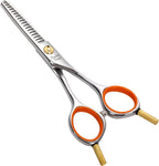 5'' Small Curved Scissors Lightweight Dog Cat Grooming Scissors with Safety Round Tip JP440C Stainless Steel Sharp Blades for Body Facial Nose Ear and Paw Hair Easy Use - Image 10