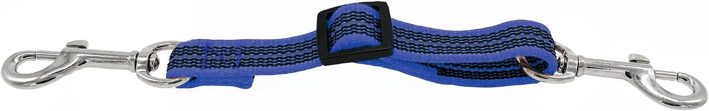 Durable nylon safety clip for dog harness and collar