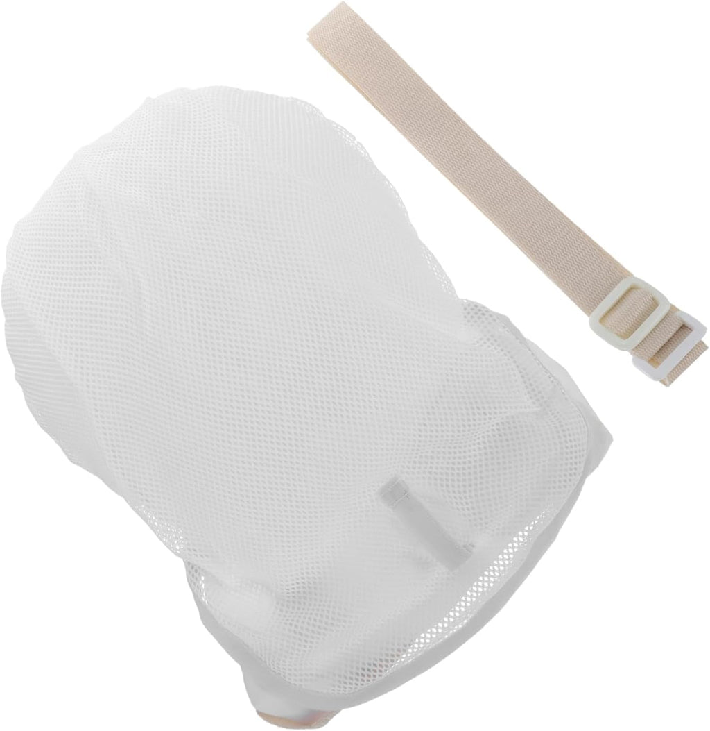 Healeved Hand Control Mitts front view showing breathable mesh and padded palm.