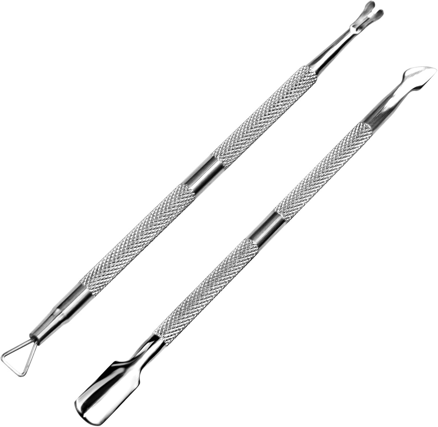 Hifau professional cuticle pusher and cutter front view