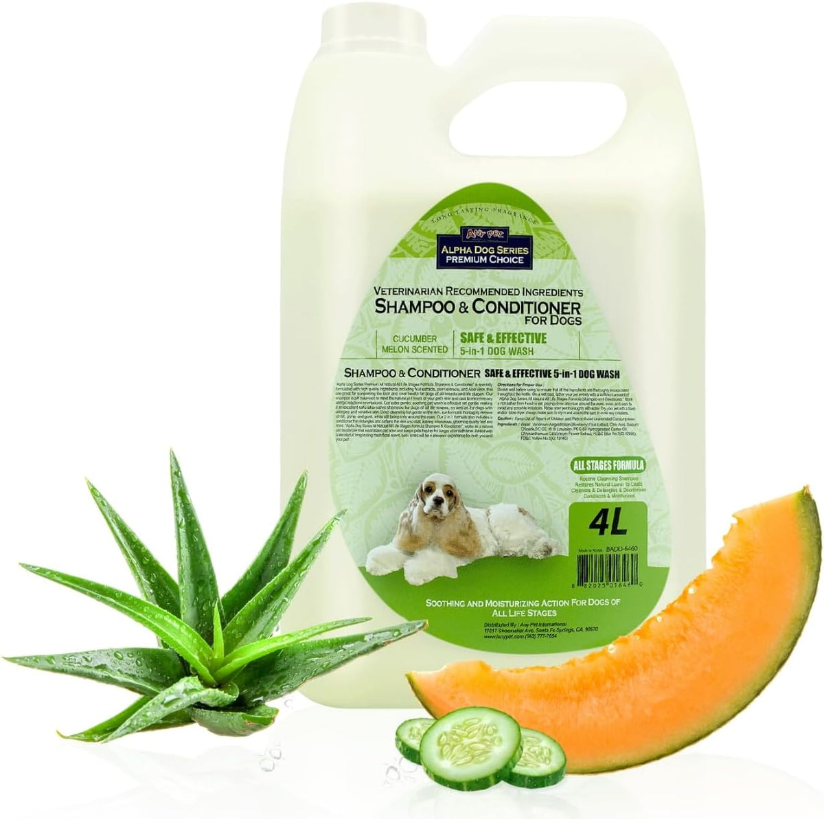 Bright White Grooming Natural Dog Shampoo and Conditioner with Aloe Vera, pH balanced Shampoo for Dogs, Tear-Free, Moisturizing Dog Shampoo for Sensitive Skin - 26.4 Oz - Image 9